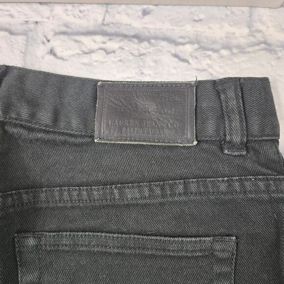 Lauren Jeans Co Beaded Jeans Black Southwestern Bootcut Ralph Lauren sz 4 Petite - Picture 11 of 16